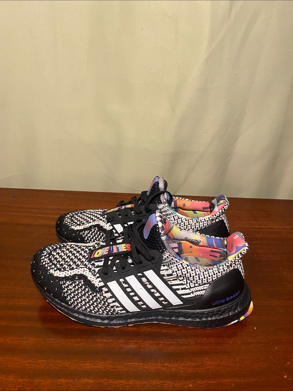 Adidas Kris Andrews Small Ultra Boost 5.0 DNA Black  LOVE UNITES Pride  Men6.5